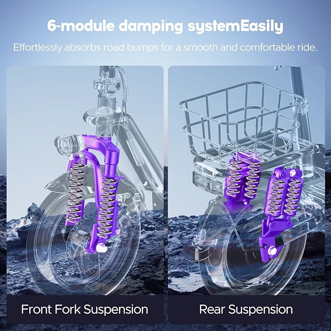 Electric Scooter with Seat for Adults,1000W Peak Power, 35-Mile Range, 20MPH, 14" Tires, Foldable Commuter E-Scooter with Basket for Pets Dogs and Items, 330lbs Max Load.UL 2272