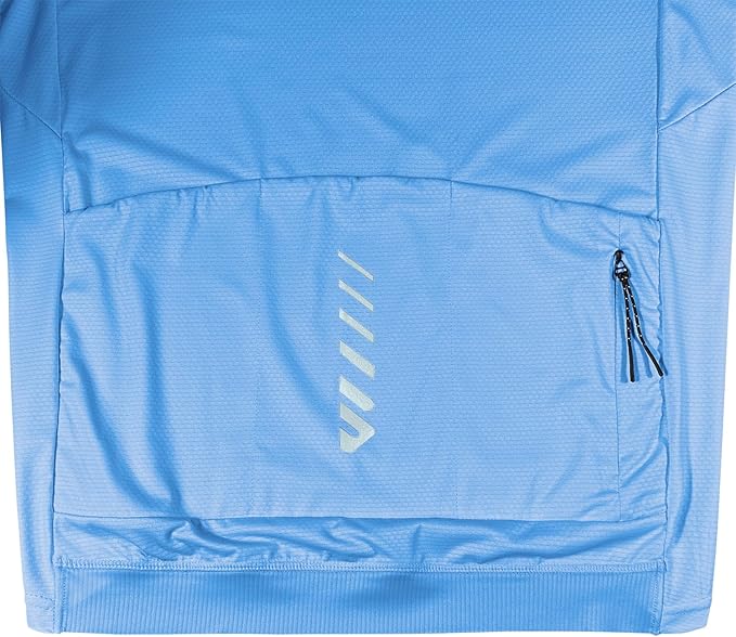 Wulibike Cycling Jersey Men Short Sleeve, Road Bike Shirts 1/4 Zipper with Pockets, Bicycle Clothing Breathable Quick Dry