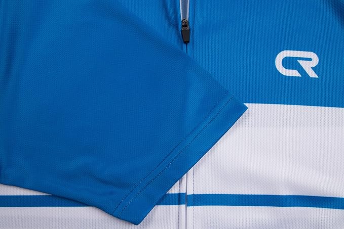 Coconut Ropamo CR Mens Cycling Jersey Short Sleeve Road Bike Shirt with 3+1 Zipper Pockets Breathable Quick Dry