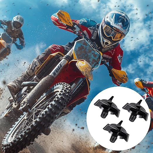 8 Pcs Motorcycle Helmet Visor Screw Helmet Visors Screws with 8 Silicone Washer Replacement Motorcycle Helmet Bolts Hardware Kit for Motorcross Dirt Bike Helmets Accessories