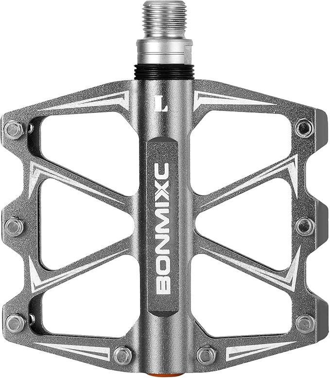 Mountain Bike Pedals 9/16" Alloy Lightweight MTB Pedals Sealed Bearing Flat Road Pedals
