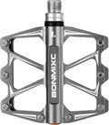 Mountain Bike Pedals 9/16" Alloy Lightweight MTB Pedals Sealed Bearing Flat Road Pedals