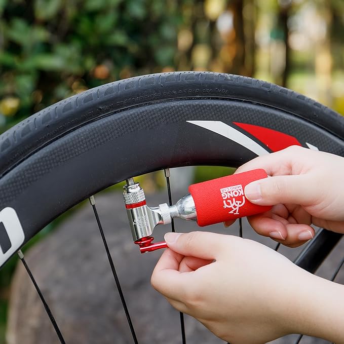Bike Repair Tool Kit-Co2 Inflator Kits With Co2 Cartridges,8 In 1 Multi Tools, Saddle Bag, Tire Tube Patches & Tire Levers Included- Bike Maintenance Emergency Repair Tool Kit