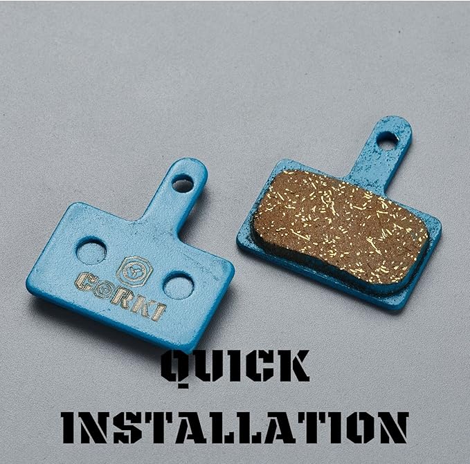 2 Pairs Brake Pads for TRP Tektro Shimano Deore Br-M575 M525 M515 T615 T675 M505 M495 M486 M485 M475 M465 M447 M446 M445 M416 M415 M395 M375 M315 M355 C601 C501(Resin,Semi-Metallic,Sintered Metal)