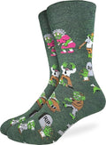 Good Luck Sock Novelty Crew Socks for Adults - For Men, Women and Teens