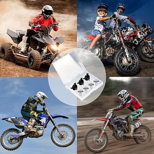 Helmet Visors Screws- Replacement Screw for Helmet Visor Helmet Hardware Kit with Dirt Bike & Motorcycle Helmet Bolts for Motorcross Helmets