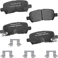 Bendix Premium SBC999 Ceramic Rear Brake Pads for Buick Allure 2009-2005, LaCrosse 2009-2005, Chevrolet Impala 2013-2011, Impala 2016-2015, Impala Limited 2016-2014, Pontiac Grand Prix 2008-2004