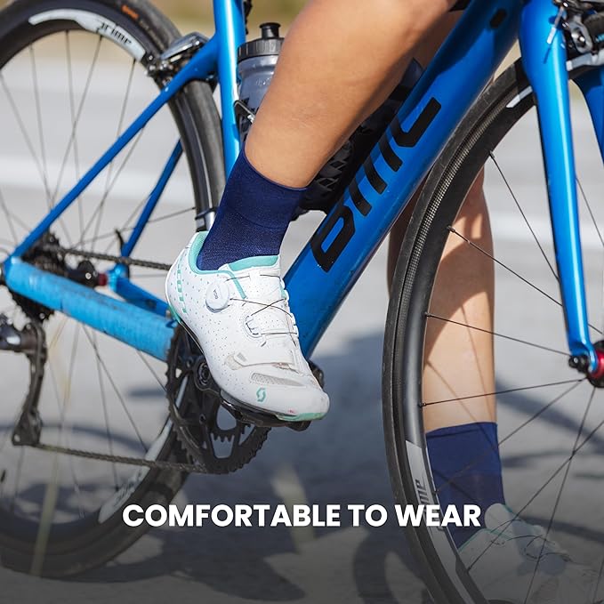 GripGrab Lightweight SL Performance Summer Cycling Socks Eyecatching 2 Lengths Road Mountain Gravel Bike Indoor Biking
