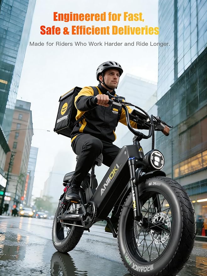 Electric Bike for Adults,200 Miles Long Range Commuter City Ebike with 1400/1600/1800W Motor and 48/52V 60/70Ah Battery,28+MPH Speed Fat Tire Electric Bicycle