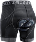 X-TIGER Men's Cycling Underwear Shorts 5D Padded Gel,MTB Biking Shorts Pants with Breathable,Adsorbent Design