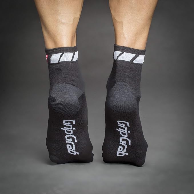 GripGrab Classic Low Cut Summer Cycling Socks Single & Multipack Short Coolmax Bicycle Socks for Spinning Indoor Biking