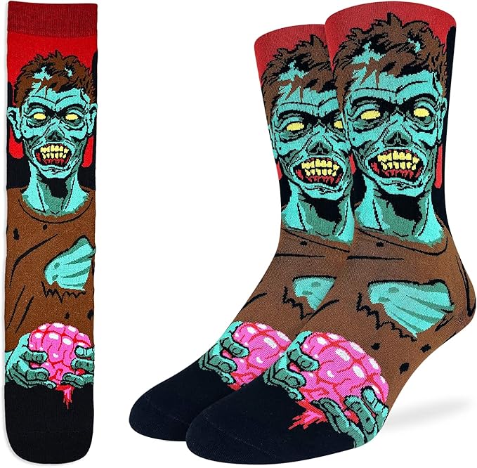 Good Luck Sock Novelty Crew Socks for Adults - For Men, Women and Teens