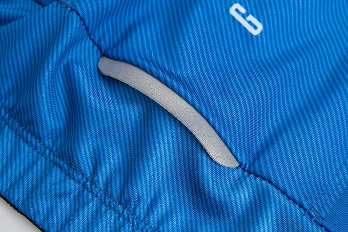 GCRFL Men's Cycling Jersey Long Sleeves Road Bike Jersey Shirt Cycling Tops, Zipper Pocket Lightweight PRO Race Fit UPF 50+