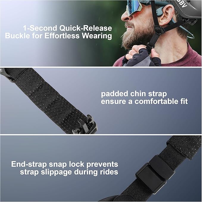 Adult Bike Helmet for Men/Women with Helmet Bag 2 Removable Moisture-Wicking Liners Adjustable Dial Comfort Fit Lightweight Shockproof CPSC 1203 Safety Certified for Road-Ready/Urban-Commute/MTB