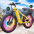 Peak 8000W Dual Motor Ebike for Adults - Fast Electric Bike 50MPH,Up to 95Miles Long Range Ebikes,Adjustable Stem,Men Electric Mountain Bike ,26" Fat Tire Electric Bicycle for Off-Road Commuter