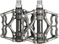 Bike Pedals 9/16" Skull Pattern Mountain Bike Pedals Sealed Bearing Bicycle Pedals Aluminum Alloy Flat Road Bike Pedals