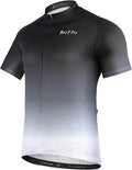 ROTTO Cycling Jersey Mens Bike Shirt Short Sleeve Gradient Color Series