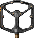 Crankbrothers Stamp Flat MTB Pedals - Size-Specific, Lightweight, Versatile, Durable Bike Pedals