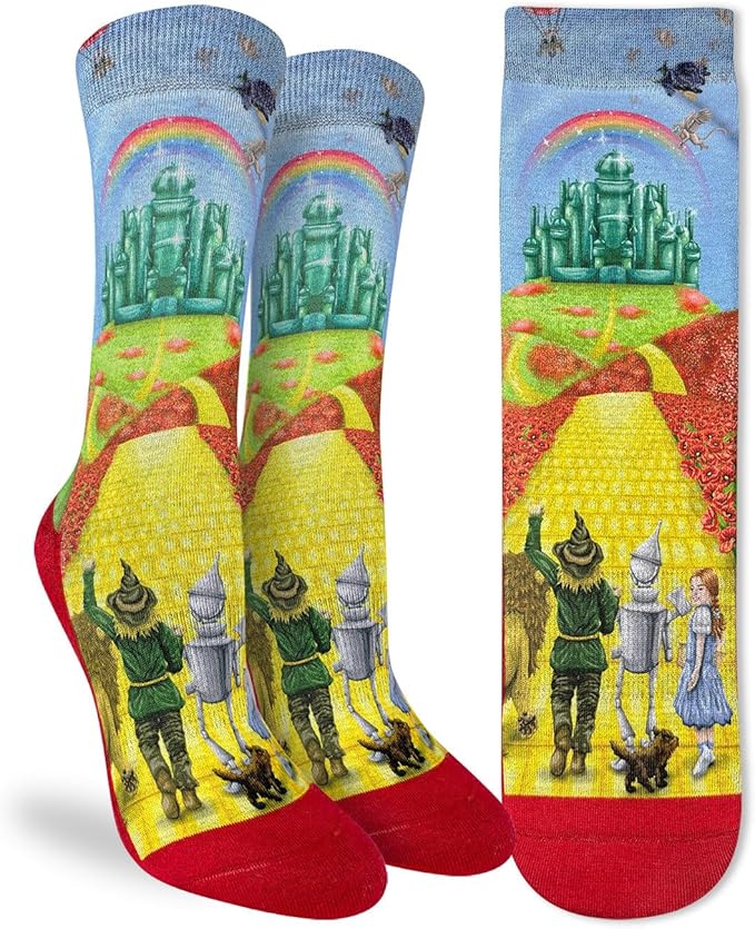 Good Luck Sock Novelty Crew Socks for Adults - For Men, Women and Teens