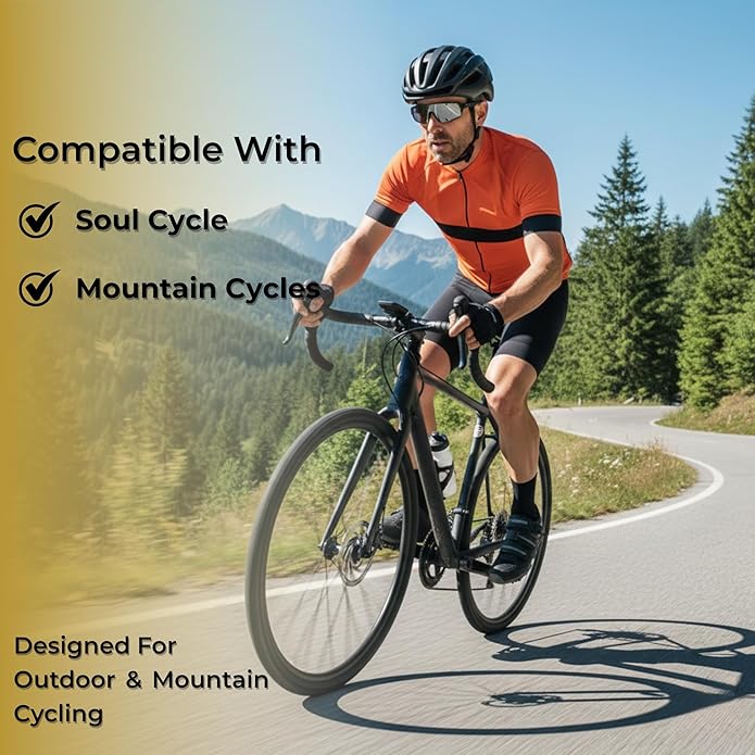 Tommaso Mens Cycling Shoes – SPD Compatible Outdoor, MTB, Gravel & Mountain Bike Shoes – Walkable Design – Cleats Not Included