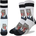 Good Luck Sock Novelty Crew Socks for Adults - For Men, Women and Teens