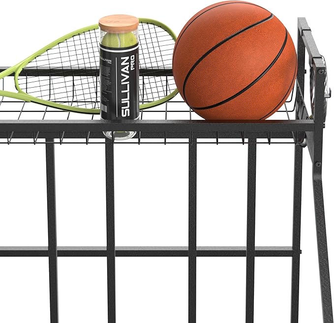 ClosetMaid ProGarage Bike Stand Rack with Storage Shelf and 4 Hooks for 3 Bicycles, Adult or Kids, Black