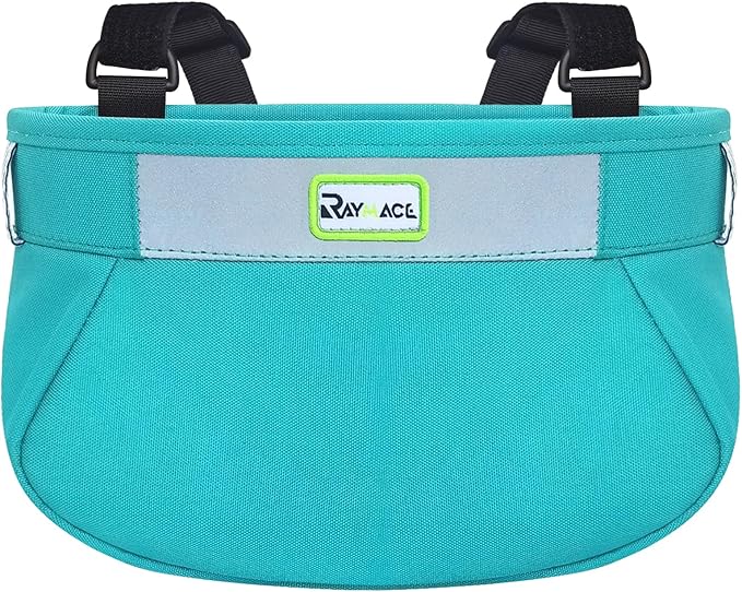 RAYMACE Kids Bike Basket,Children's Bike Basket Front,Waterproof Bicycle Basket Handlebar Bag for Girls,Boys Toddlers Bike or Scooter Accessories