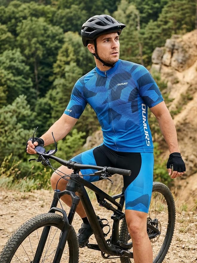 Cycling Jersey Set Short Sleeve Suits Men Bike Clothing Road Bicycle Shorts Padded Outfits