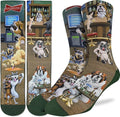 Good Luck Sock Novelty Crew Socks for Adults - For Men, Women and Teens