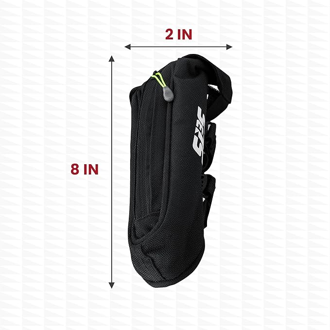 SLS3 Aero Top Tube Bike Bag - Small, Stable & Secure for TT and Triathlon Racing – Tri and Cycling Accessories - Premium Low Profile Design Reduces Drag - Custom Fit Bike Top Tube Bag
