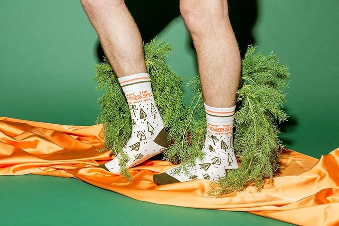 FUNATIC Funny Outdoor Themed Socks for Men Women - Novelty Gifts For Golfing, Fishing, Hunting, Bigfoot, Pickleball, and More