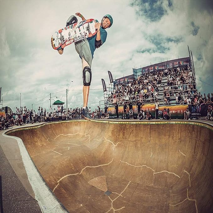 TSG Evolution Bike & Skate Helmet | for Cycling, BMX, Skateboarding, Rollerblading, Roller Derby, E-Boarding, E-Skating, Longboarding | Triple Certified, Swiss Design