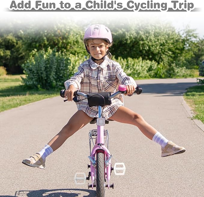 ZUKKA Bike Pedals 1/2-Inch Bike Pedals Non-Slip Kids Bike Peals with Reflective Strips on Sides Multiple Color for Mountain Bike Kid Bike Freestyle BMX Bike