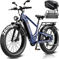 Jasion Thunder/PRO/ST Electric Bike,2000W/1800W Peak Ebikes for Adults,26''Fat Tire Best Ebike for Men,90/80 Miles with 1040Wh/864Wh Battery,35/30+MPH Max Speed Bicycles,500/400LB Capacity