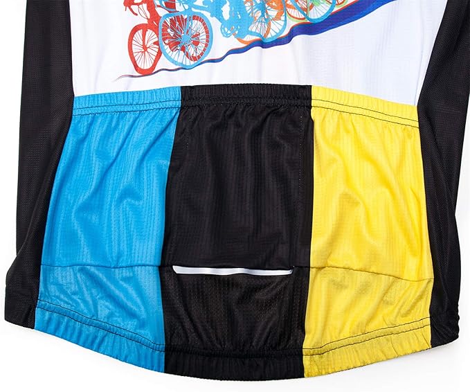 Bike Bicycle Tops Men's Cycling Jerseys Full Zipper MTB Clothing Cycle Clothes