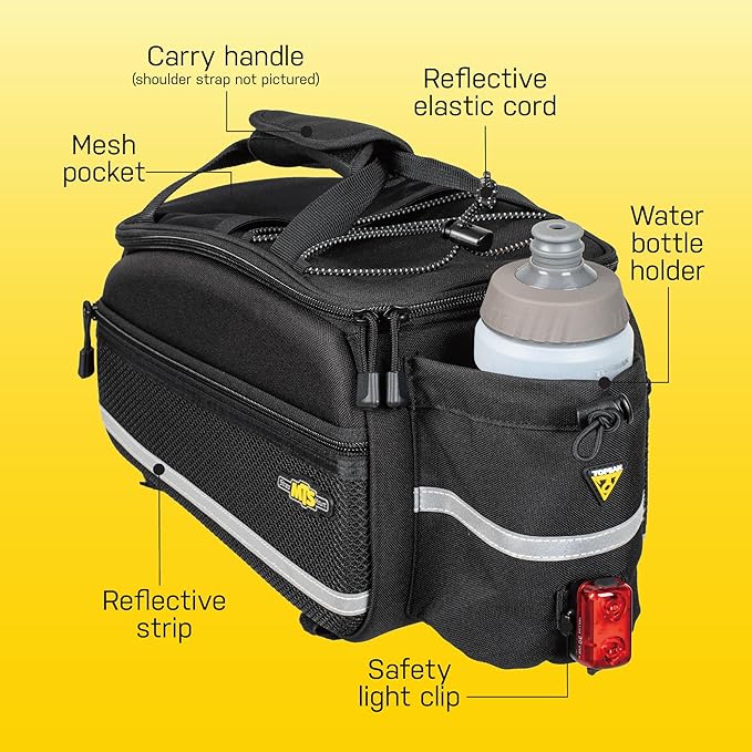 Topeak TrunkBag Rear Bicycle Bag with Strap Mount