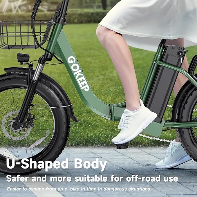 1800W Electric Bike for Adults, 52V/18.2AH Removable Battery Electric Bike, 86 Miles Long Range Foldable Fat Tire Electric Bicycle, 7-Speed Electric Commuter Bicycles, UL2849 Certified, Max 330LBS