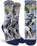 Good Luck Sock Novelty Crew Socks for Adults - For Men, Women and Teens