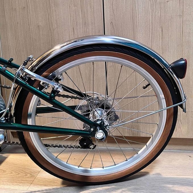 Foldable Bikes Front Rear Fender Bicycle Mudguard for 20 inch Wheel Components Reliable Replacement Protector Rear Mud Guard
