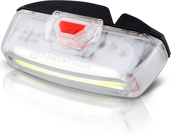 Apace Illuma ZT3000 USB Rechargeable Front Bike Light with 200 Lumens Light for Optimal Visibility on Bike