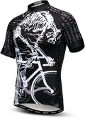 Hotlion Summer Cycling Jersey Men Mountain Bike Jersey Quick Dry Bicycle Shirt Short Sleeve Cycling Clothing