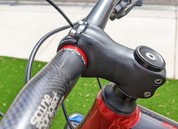 RXL SL Carbon MTB Stem, Mountain Bike Stem 31.8, Road Bike Stem 6 17 Degree 70mm 80mm 90mm 100mm 110mm 120mm 130mm Fixie Handlebar Stems for Downhill Enduro XC