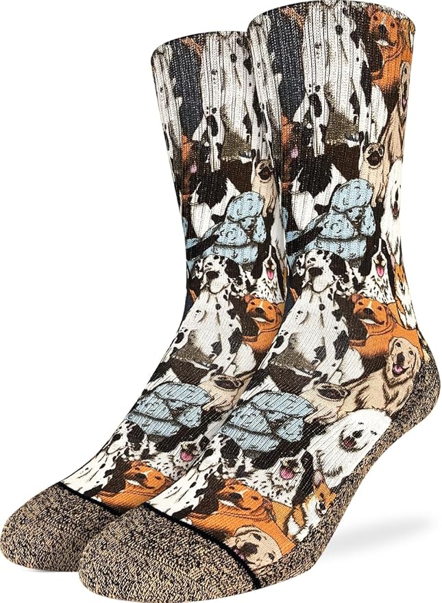 Good Luck Sock Novelty Crew Socks for Adults - For Men, Women and Teens