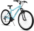 HILAND Adult 26 Inch Mountain Bike, Mens Womens Bicycle, High-Carbon Steel Frame Mountain Bicycle, Sport MTB for Adults, Multi-Color