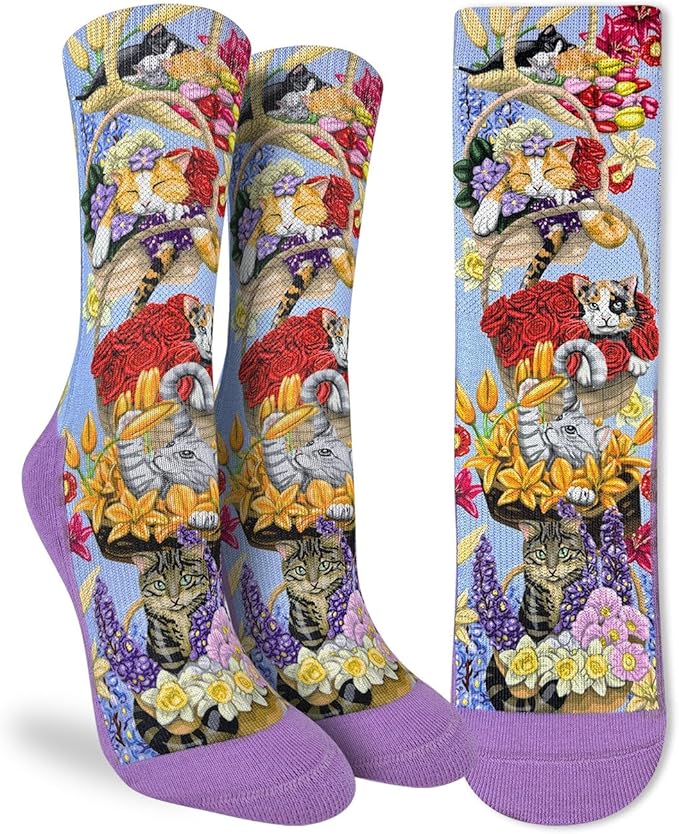 Good Luck Sock Novelty Crew Socks for Adults - For Men, Women and Teens