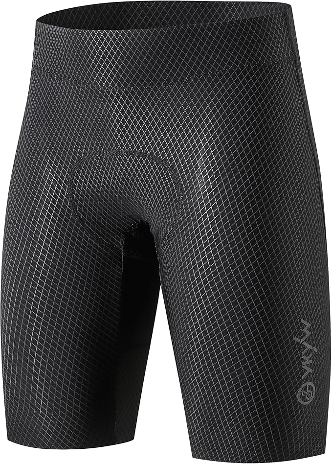YKYWBIKE Cycling Pants for Men - Elastic Interface Padded Compression Pants Bicycle Pants Cycling Tights Leggings Bike Shorts