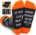 Zmart Transportation Gifts for Men Women - Airplane Cycling Race Car Socks for Adult