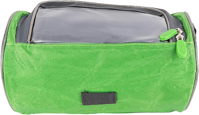 Bike Handlebar Bag with Touchscreen, Waterproof Bicycle Front Bag for Phone Storage, Compact Handlebar Pouch for Road, Mountain & Electric Bikes