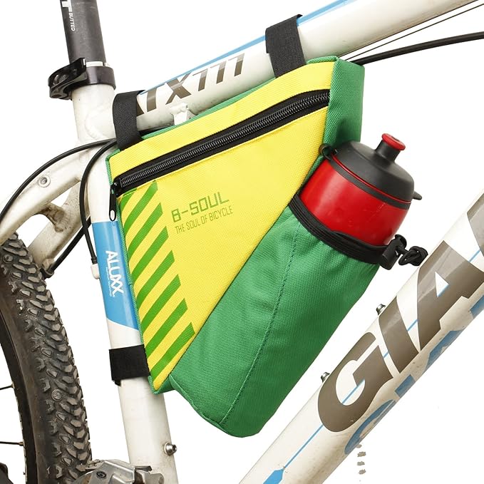 UPANBIKE Triangle Frame Bag - 1.5L Polyester Storage Bag for Road and Mountain Bikes