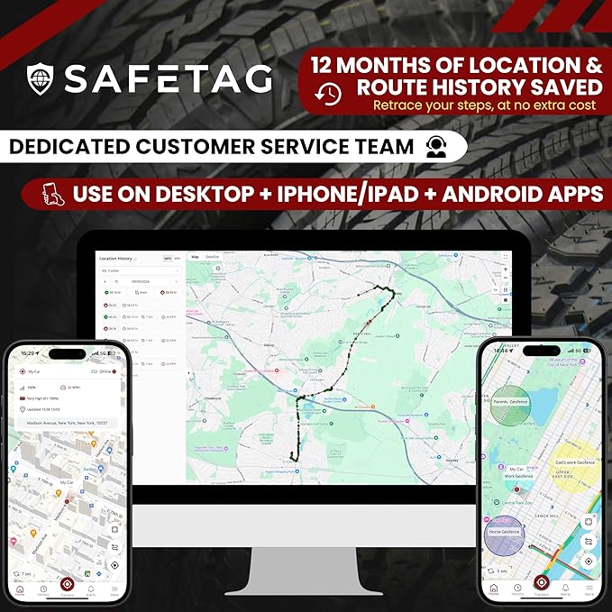 Volt - Real Time GPS Tracker Device - Car, Van, Motorbike, Caravan, Motorhome, Tractor, Coach & Car Tracker - 9-90V, Self-Install Including SIM & Data, 7 Day Free Trial